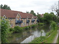 Housing alongside the River Stort Navigation