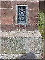 Flush Bracket S9972 and cut bench mark on Bosley church