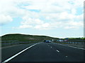 M77 crossing a minor road near Brown Castle