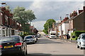 View down Barrow Road to the docks