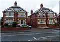 Distinctive houses, Whitecross Road, Hereford