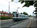 Manchester Metrolink tram on Eccles New Road