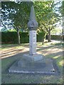 Leven mercat cross, grounds of Carberry House