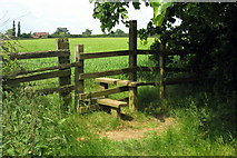SP9245 : Stile on the path to Gumbrills Farm by Philip Jeffrey