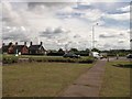 View of roundabout from Information centre