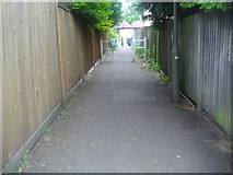 TQ2388 : Path from Hendon Park to Park View Gardens by David Howard