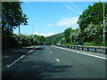 A82 westbound at Old Kilpatrick