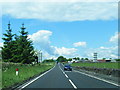 A814 looking towards Mollandhu Farm