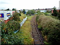 Single-track railway line, Widemarsh, Hereford