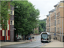 SK5640 : Goldsmith Street: Trent University tram stop by John Sutton