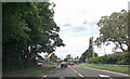 A34 approaching Aldi store