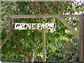 Grove Farm sign