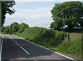 Sharp bend on the Castleward Road