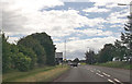 Approaching Longslow Road junction on A53