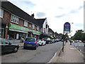 West Wimbledon:  Shops near the end of Beverley Avenue