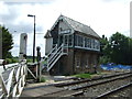 Stow Park signal box 