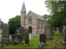 NT9951 : East Chapel in Highclliffe cemetery by James Denham