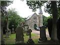 West Chapel at Highcliffe cemetery in Tweedmouth