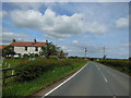 The B1257 at Railway Bridge Farm