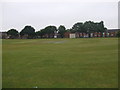 SJ6197 : Golborne Cricket Club - Ground by BatAndBall