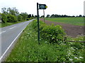 Footpath along Wood Road