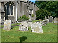 Old graves at St Michael & All Angels, Waddesdon