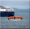 J5082 : Cruise ship tender in Bangor Bay by Rossographer