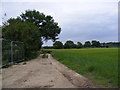 Entrance road to the Depot