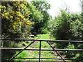 Private farm track extending east from the junction with the Ring of Gullion path