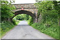 Railway bridge west of Redmire Station