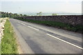 The road into Wensley opposite Westfield