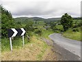 Bend along Landahussy Road