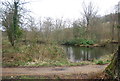 Lake by the Basingstoke Canal