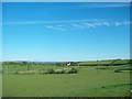 View across farmland towards the A25 from the B8 (Hilltown Road)