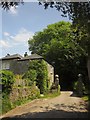 Gateposts and lodge, Moditonham