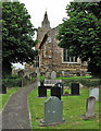 Lyddington: church and churchyard