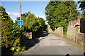 Barrier on Daisy Lea Lane