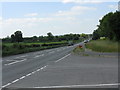 SJ4313 : A458 looking west from the B4473 junction by Peter Whatley