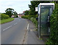 Telephone box on Barton Road