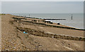 TR2369 : Part of Reculver beach - looking west by The Carlisle Kid
