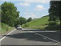 The A49 begins the descent to Church Stretton