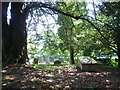 Private burial ground at French Street