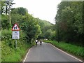 The start of the two mile climb out of Ferryside