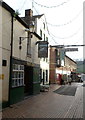 Union Street side of the Swan Inn, Stroud