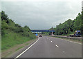 A12 overbridge carries A1232