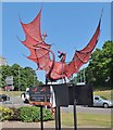 Dragon on a roundabout