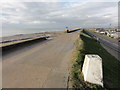 Triangulation Pillar and sea defences