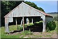 NT7824 : Old barn, Grubbit Plantation by Jim Barton
