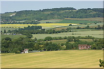 SP7900 : Looking north-east from Lodge Hill by Simon Mortimer