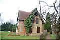 Disused building, Upper Hale Cemetery